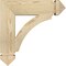 Ekena Millwork Thorton Arts & Crafts Rough Sawn Bracket, Douglas Fir, 4"W x 18"D x 18"H BKT04X18X18THR03RDF - alternate 2